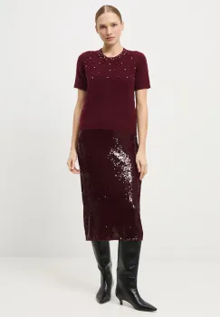 Medicine tricou culoarea bordo imagine