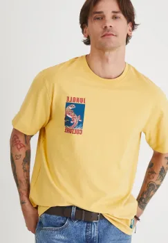 Medicine tricou culoarea galben, cu imprimeu imagine