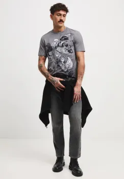 Medicine tricou culoarea gri, modelator imagine