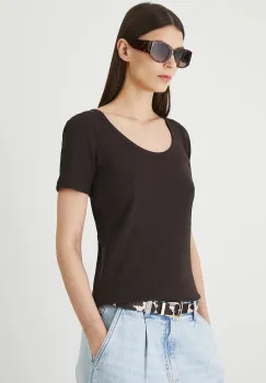 Medicine tricou culoarea maro imagine