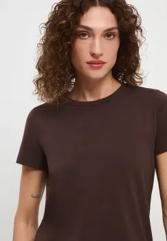 Medicine tricou culoarea maro imagine