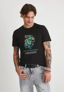 Medicine tricou culoarea negru, cu imprimeu imagine