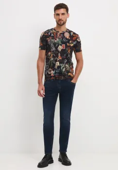 Medicine tricou culoarea negru, modelator imagine