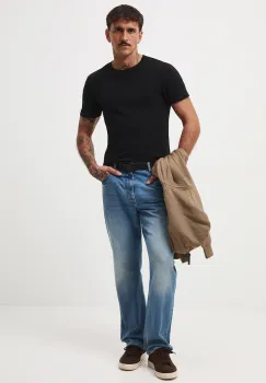 Medicine tricou culoarea negru, neted imagine