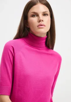 Medicine tricou culoarea roz, cu guler imagine