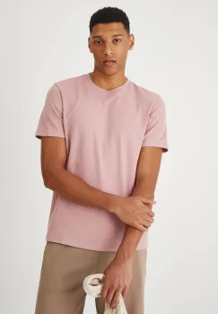 Medicine tricou culoarea roz, neted imagine