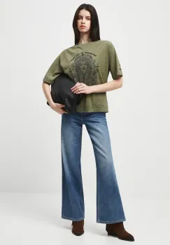 Medicine tricou culoarea verde imagine