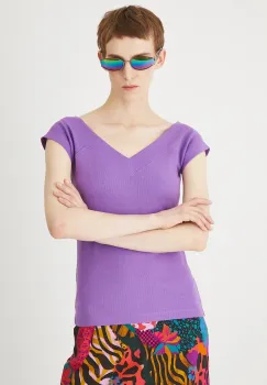 Medicine tricou culoarea violet imagine