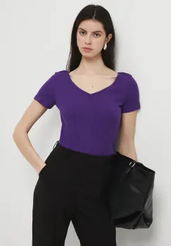 Medicine tricou culoarea violet imagine