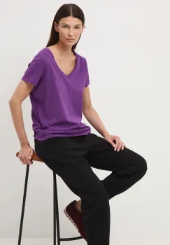 Medicine tricou culoarea violet imagine