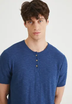 Medicine tricou din amestec de in barbati, melanj imagine