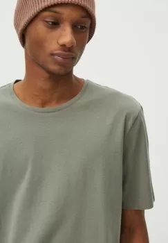 Medicine tricou din bumbac barbati, culoarea verde, modelator imagine