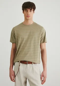 Medicine tricou din bumbac barbati, culoarea verde, modelator imagine