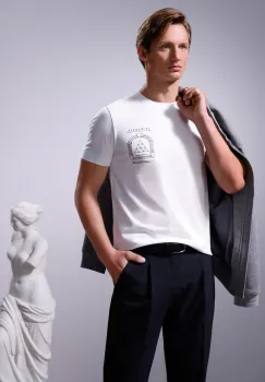 Medicine tricou din bumbac culoarea alb, cu imprimeu imagine