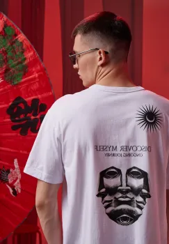 Medicine tricou din bumbac culoarea alb, cu imprimeu imagine