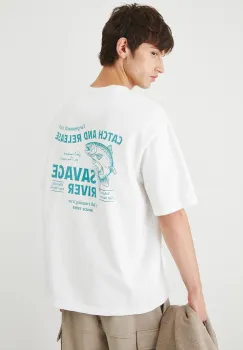Medicine tricou din bumbac culoarea alb, cu imprimeu imagine