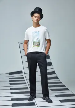 Medicine tricou din bumbac culoarea alb, cu imprimeu imagine