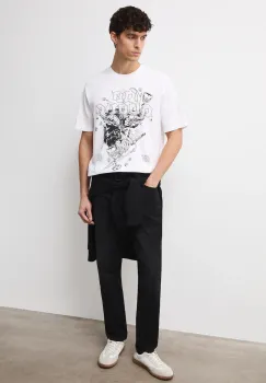 Medicine tricou din bumbac culoarea alb, cu imprimeu imagine