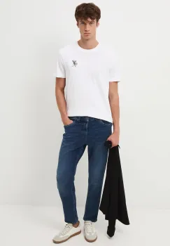 Medicine tricou din bumbac culoarea alb, cu imprimeu imagine