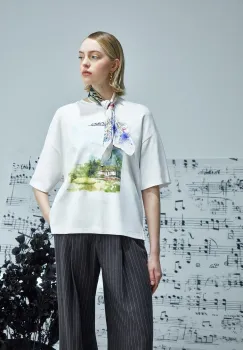 Medicine tricou din bumbac culoarea bej imagine