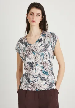 Medicine tricou din bumbac culoarea bej imagine