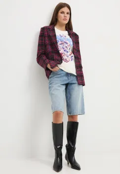 Medicine tricou din bumbac culoarea bej imagine
