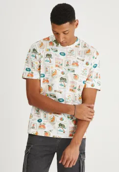 Medicine tricou din bumbac culoarea bej, modelator imagine