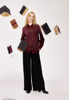 Medicine tricou din bumbac culoarea bordo imagine