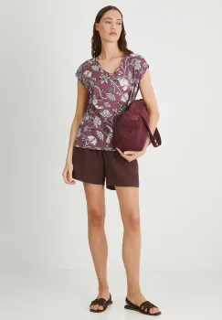 Medicine tricou din bumbac culoarea bordo imagine