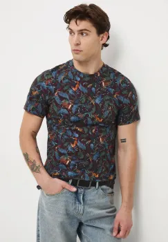 Medicine tricou din bumbac culoarea bordo, modelator imagine