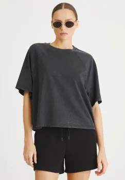 Medicine tricou din bumbac culoarea gri imagine
