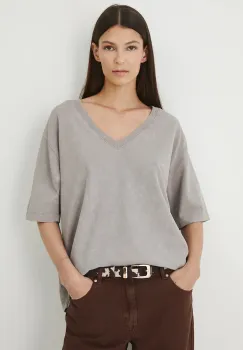 Medicine tricou din bumbac culoarea gri imagine