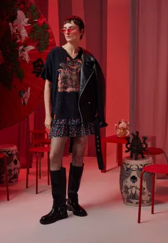 Medicine tricou din bumbac culoarea gri imagine
