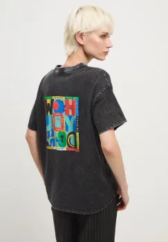 Medicine tricou din bumbac culoarea gri imagine