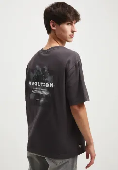 Medicine tricou din bumbac culoarea gri, cu imprimeu imagine