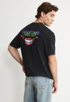 Medicine tricou din bumbac culoarea gri, cu imprimeu imagine