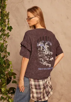 Medicine tricou din bumbac culoarea gri imagine