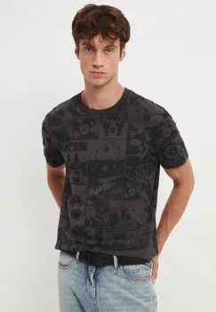 Medicine tricou din bumbac culoarea gri, modelator imagine