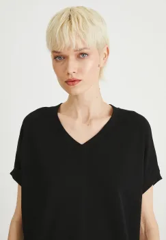 Medicine tricou din bumbac culoarea negru imagine