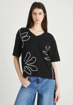Medicine tricou din bumbac culoarea negru imagine