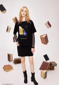 Medicine tricou din bumbac culoarea negru imagine