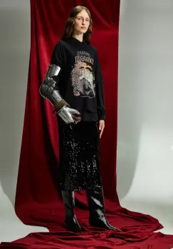 Medicine tricou din bumbac culoarea negru imagine