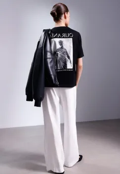 Medicine tricou din bumbac culoarea negru imagine