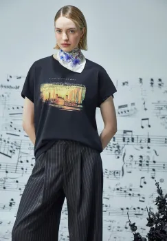 Medicine tricou din bumbac culoarea negru imagine