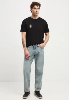 Medicine tricou din bumbac culoarea negru, cu imprimeu imagine