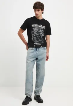 Medicine tricou din bumbac culoarea negru, cu imprimeu imagine