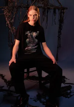 Medicine tricou din bumbac culoarea negru, cu imprimeu imagine