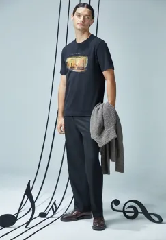 Medicine tricou din bumbac culoarea negru, cu imprimeu imagine