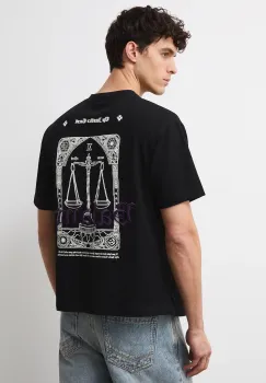 Medicine tricou din bumbac culoarea negru, cu imprimeu imagine