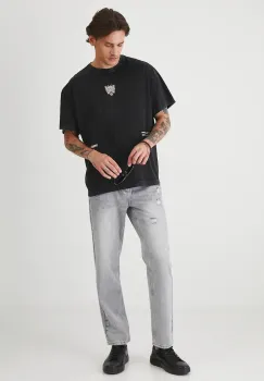 Medicine tricou din bumbac culoarea negru, cu imprimeu imagine